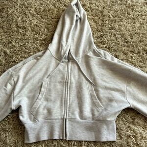 Garage cropped boxy hoodie